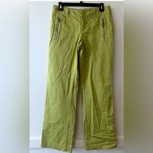 ISO: ATHLETA LIME GREEN HIKING ROLL UP CARGO PANTS